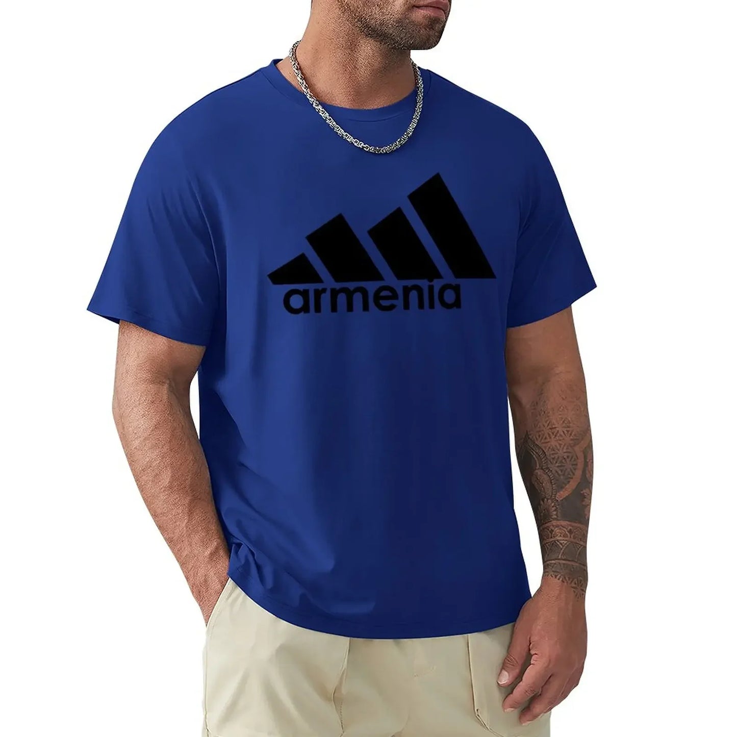 Armenia "Funny Sporty Parody" T-Shirt – Ararat Athletic Leisure Wear for Men