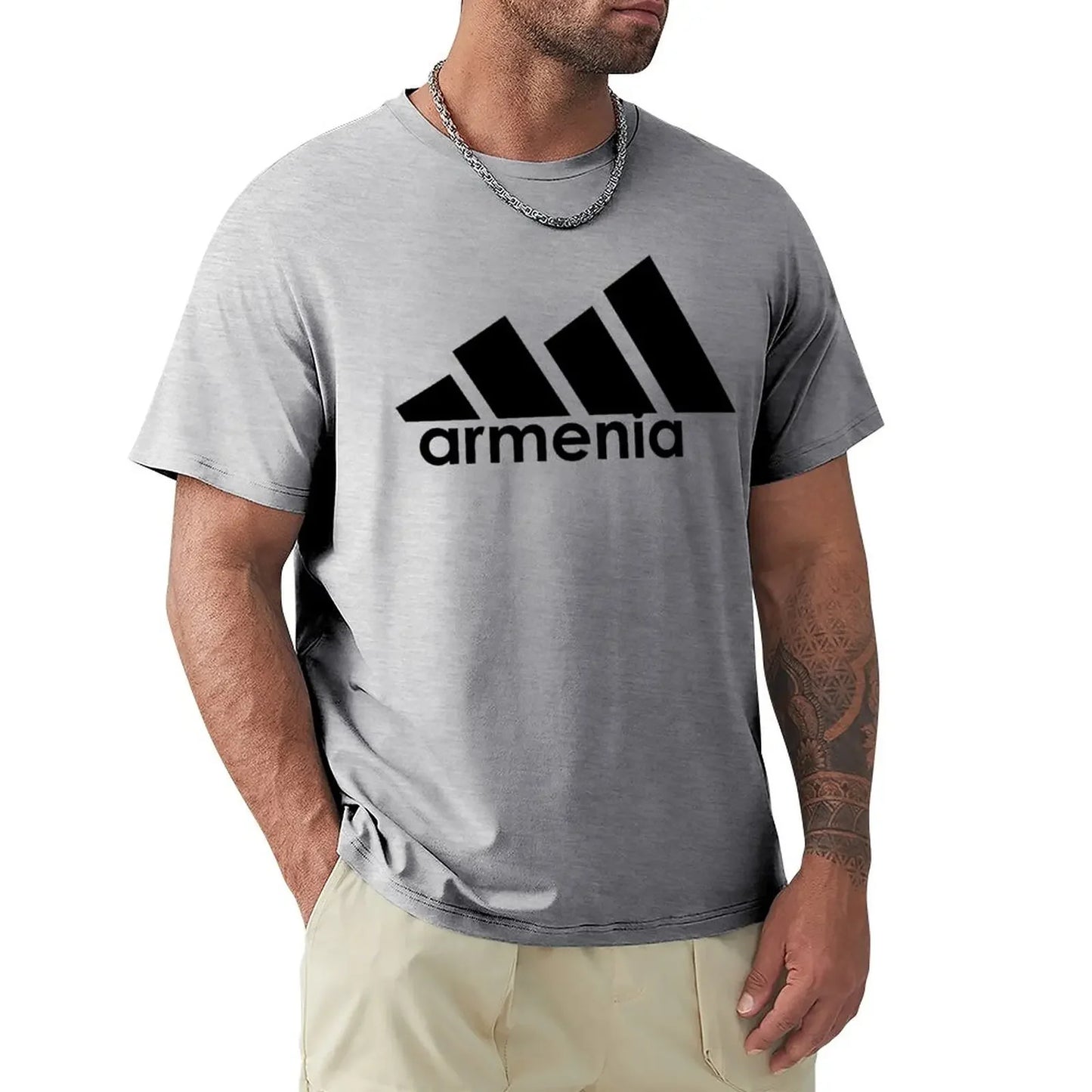 Armenia "Funny Sporty Parody" T-Shirt – Ararat Athletic Leisure Wear for Men
