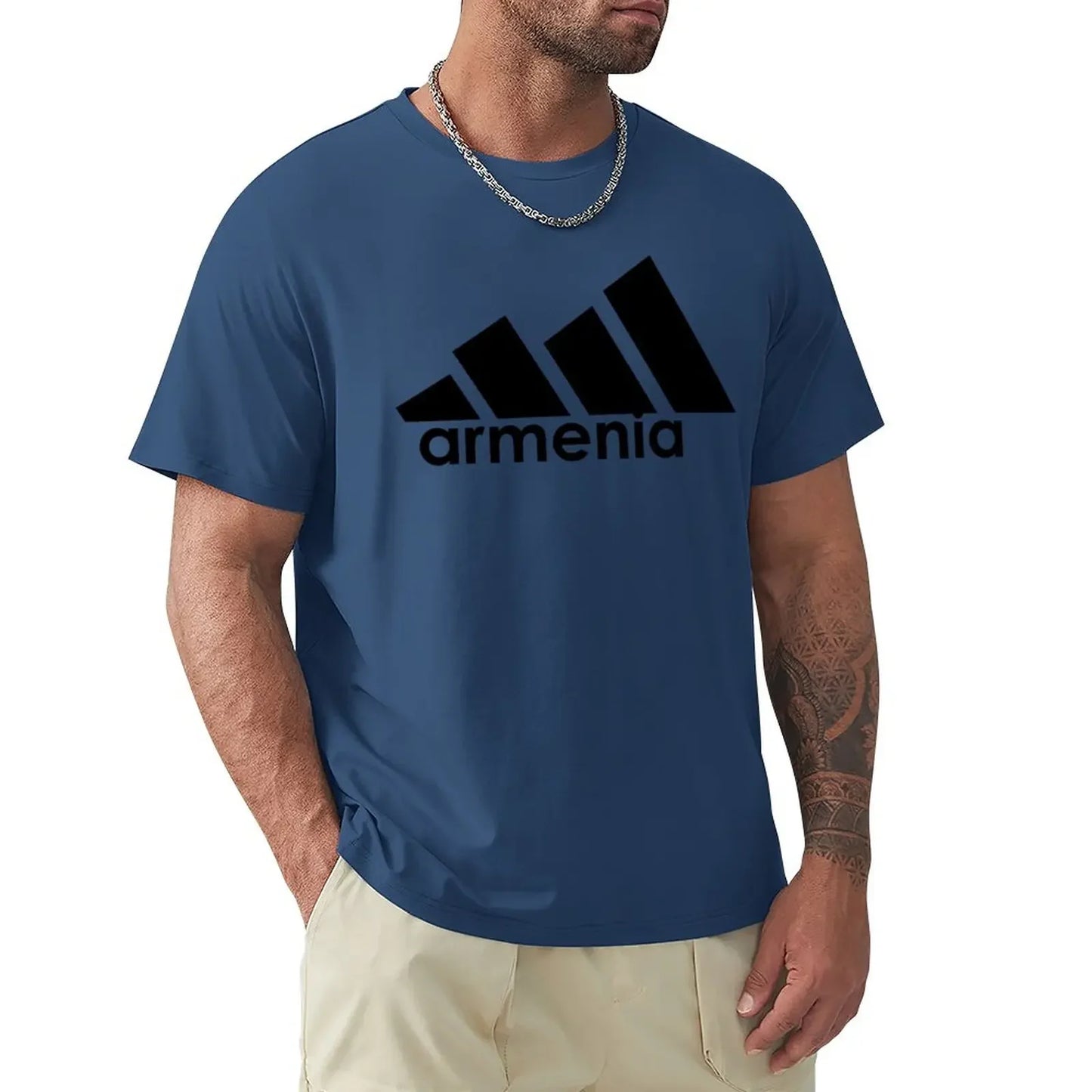 Armenia "Funny Sporty Parody" T-Shirt – Ararat Athletic Leisure Wear for Men