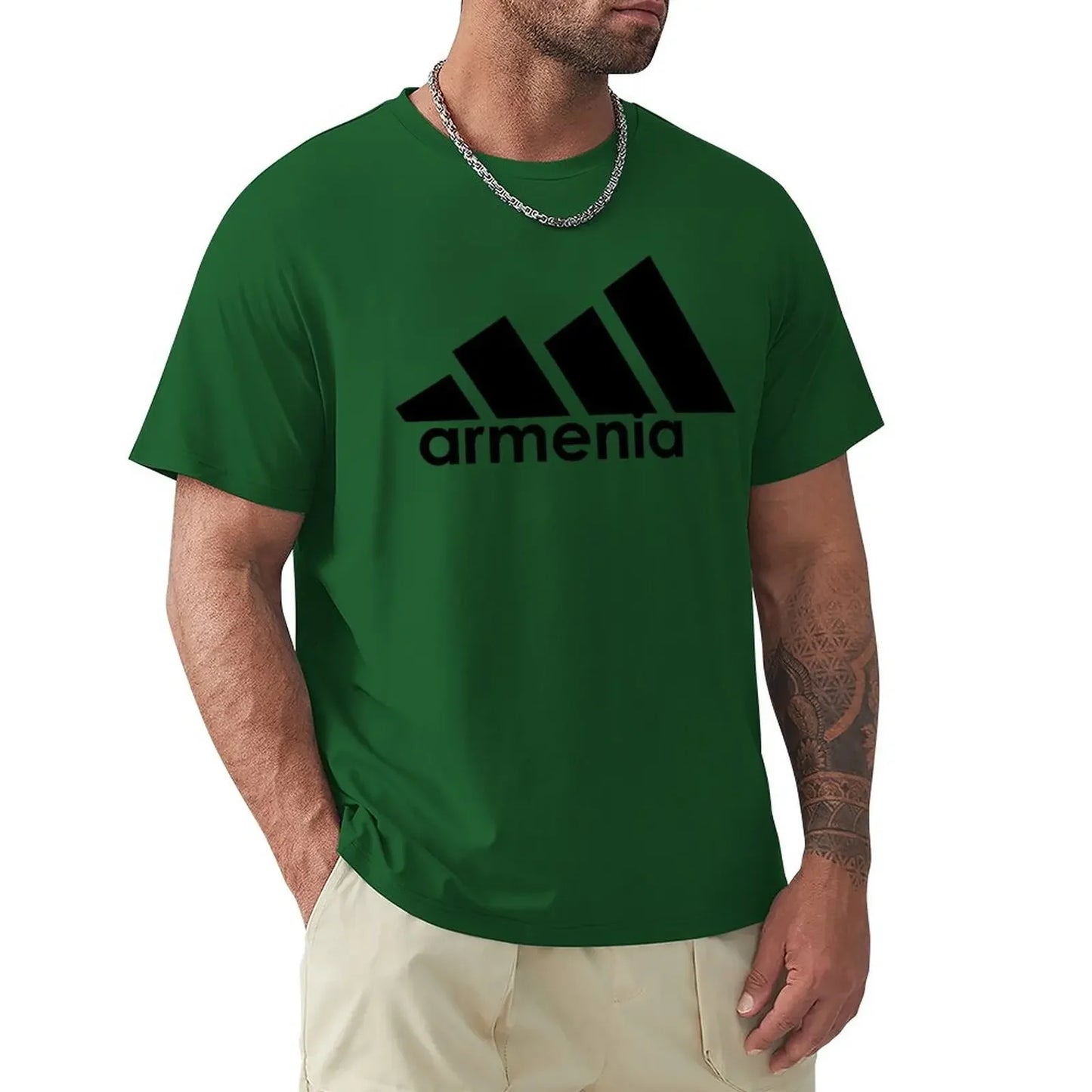 Armenia "Funny Sporty Parody" T-Shirt – Ararat Athletic Leisure Wear for Men