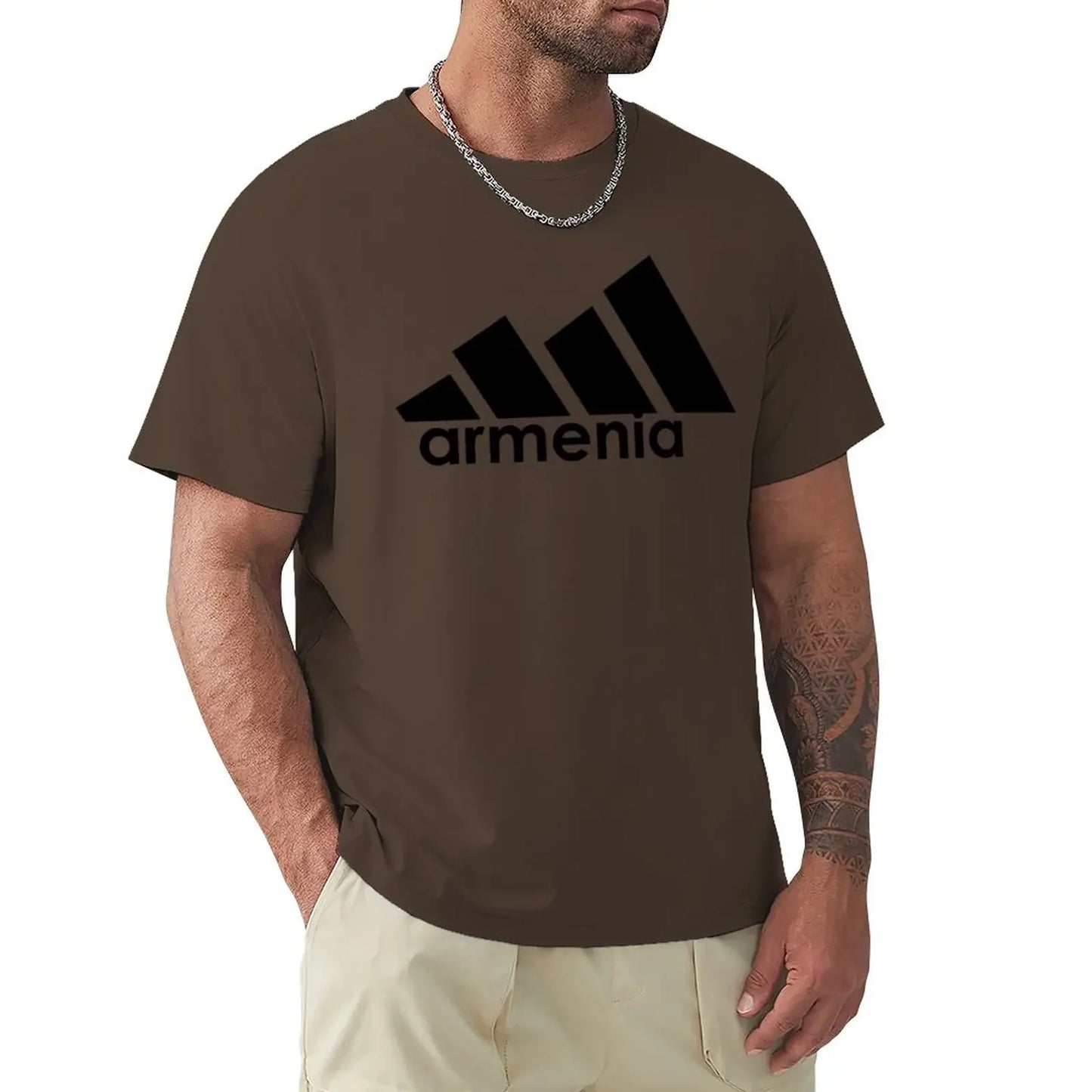 Armenia "Funny Sporty Parody" T-Shirt – Ararat Athletic Leisure Wear for Men