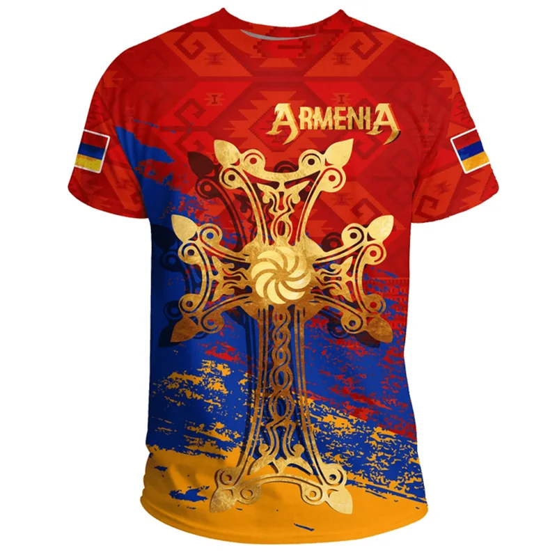 - Team Armenia Flag T-Shirt β For Everyday Wear - Armboutique