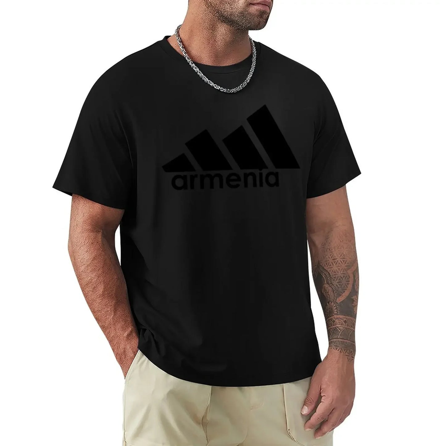 Armenia "Funny Sporty Parody" T-Shirt – Ararat Athletic Leisure Wear for Men