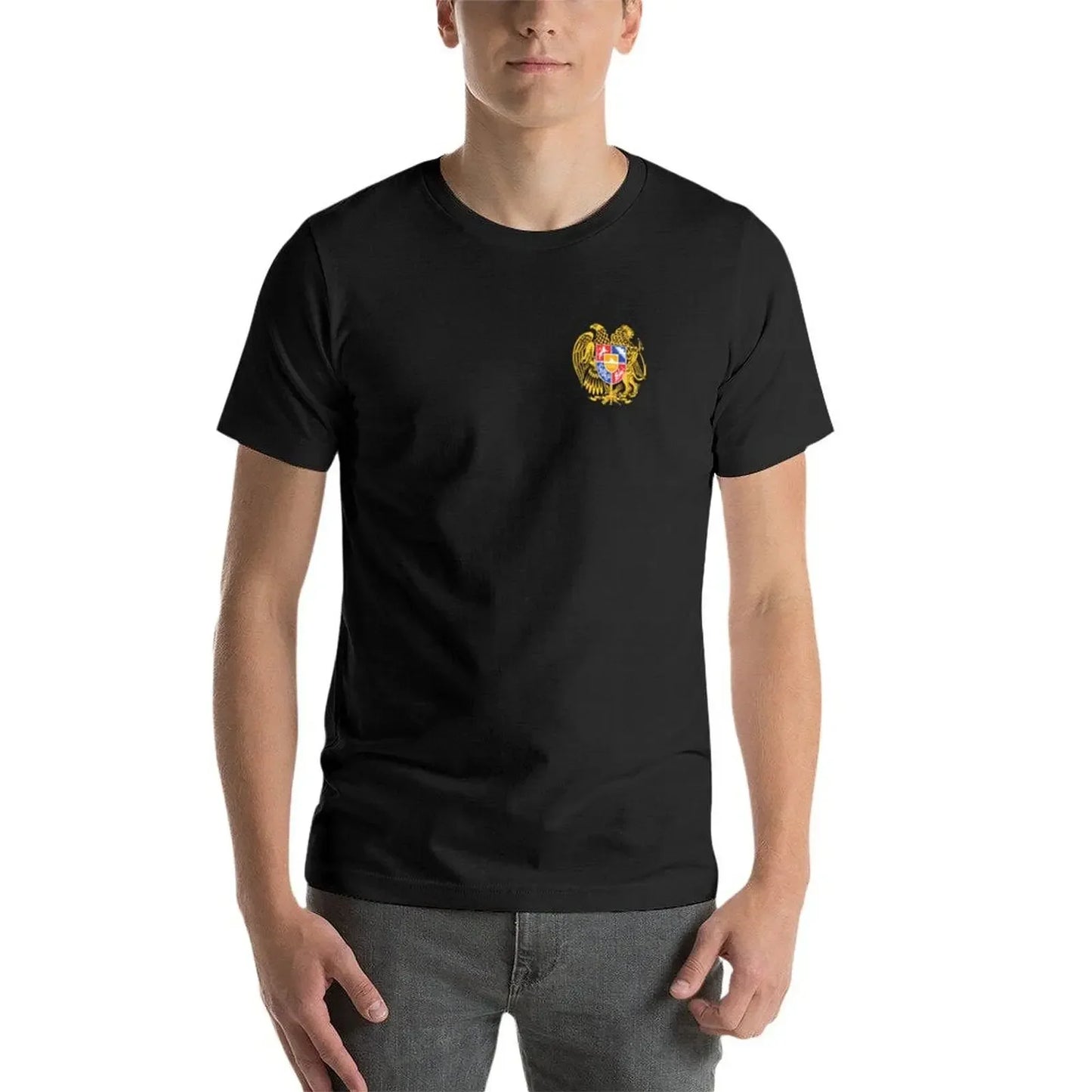 T-Shirt with Armenian emblem for Men