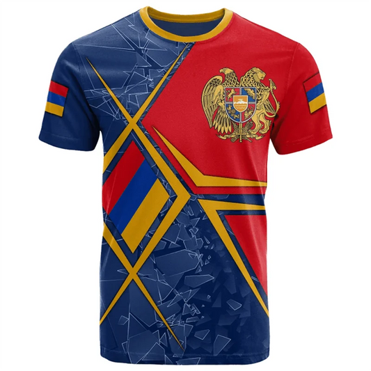 -  Team Armenia Flag T-Shirt – For Everyday Wear - Armboutique