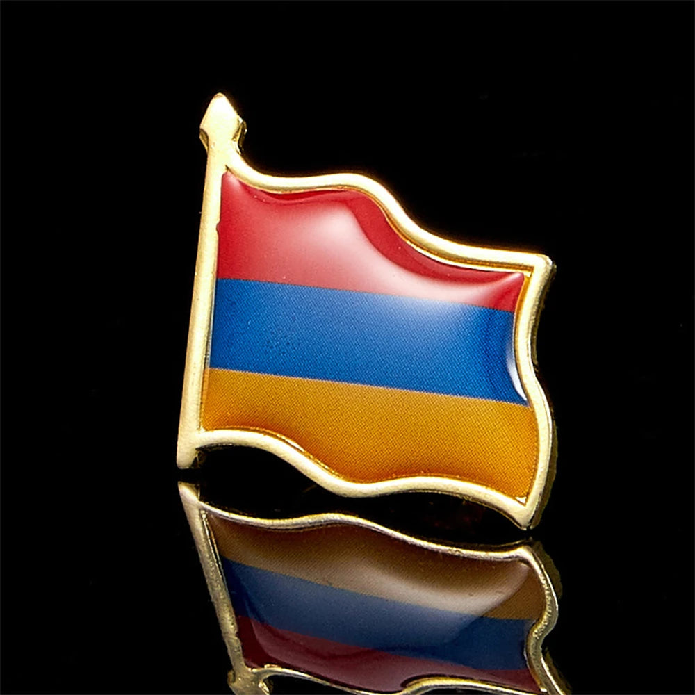 -  Armenian Flag Enamel Lapel Pin – Perfect Gift or Accessory - Armboutique