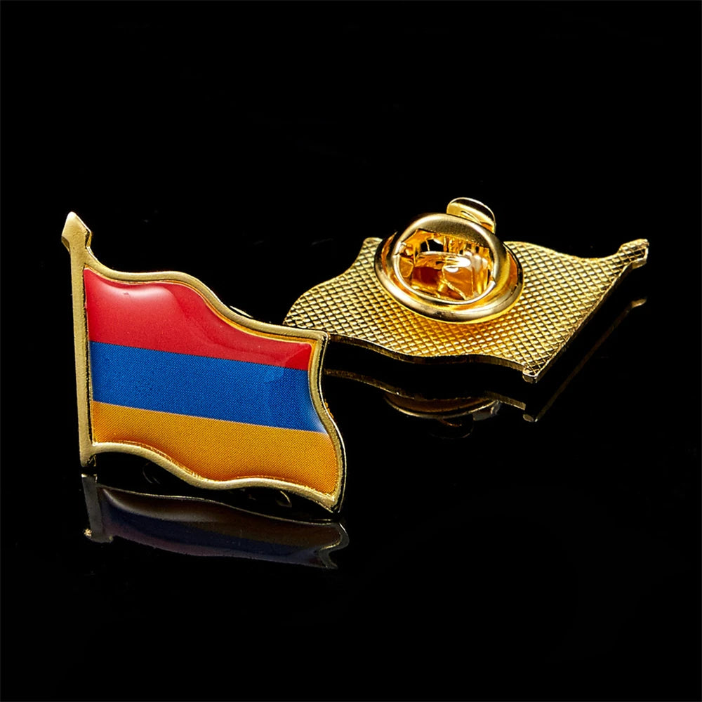 -  Armenian Flag Enamel Lapel Pin – Perfect Gift or Accessory - Armboutique