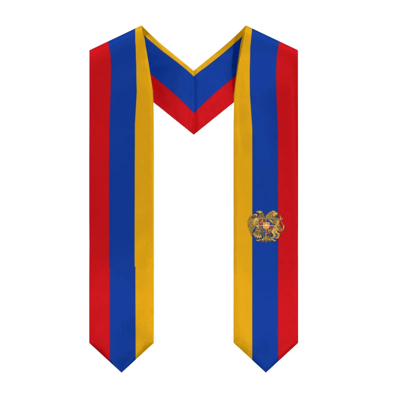 -  Armenia Flag Graduation Stole 2025 – Honor Sash for Study Abroad Students - Armboutique