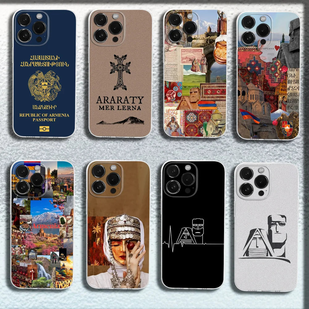 -  Armenia Flag Phone Case – Shockproof Silicone Cover for iPhone - Armboutique