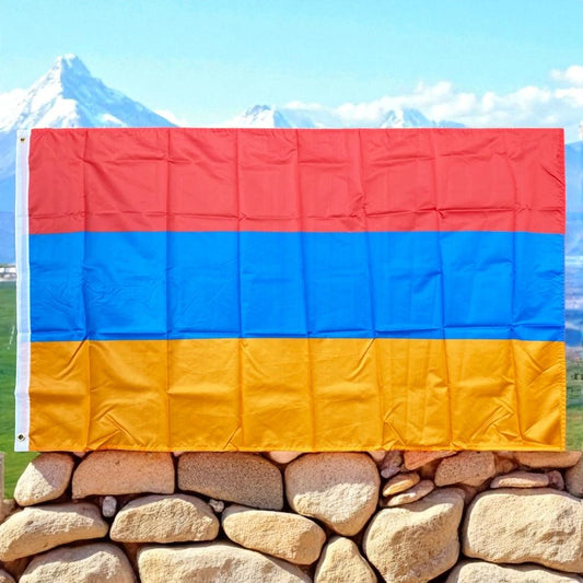 -  Armenia Flag 90x150cm – National Banner for Hanging or Display - Armboutique