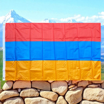 -  Armenia Flag 90x150cm – National Banner for Hanging or Display - Armboutique