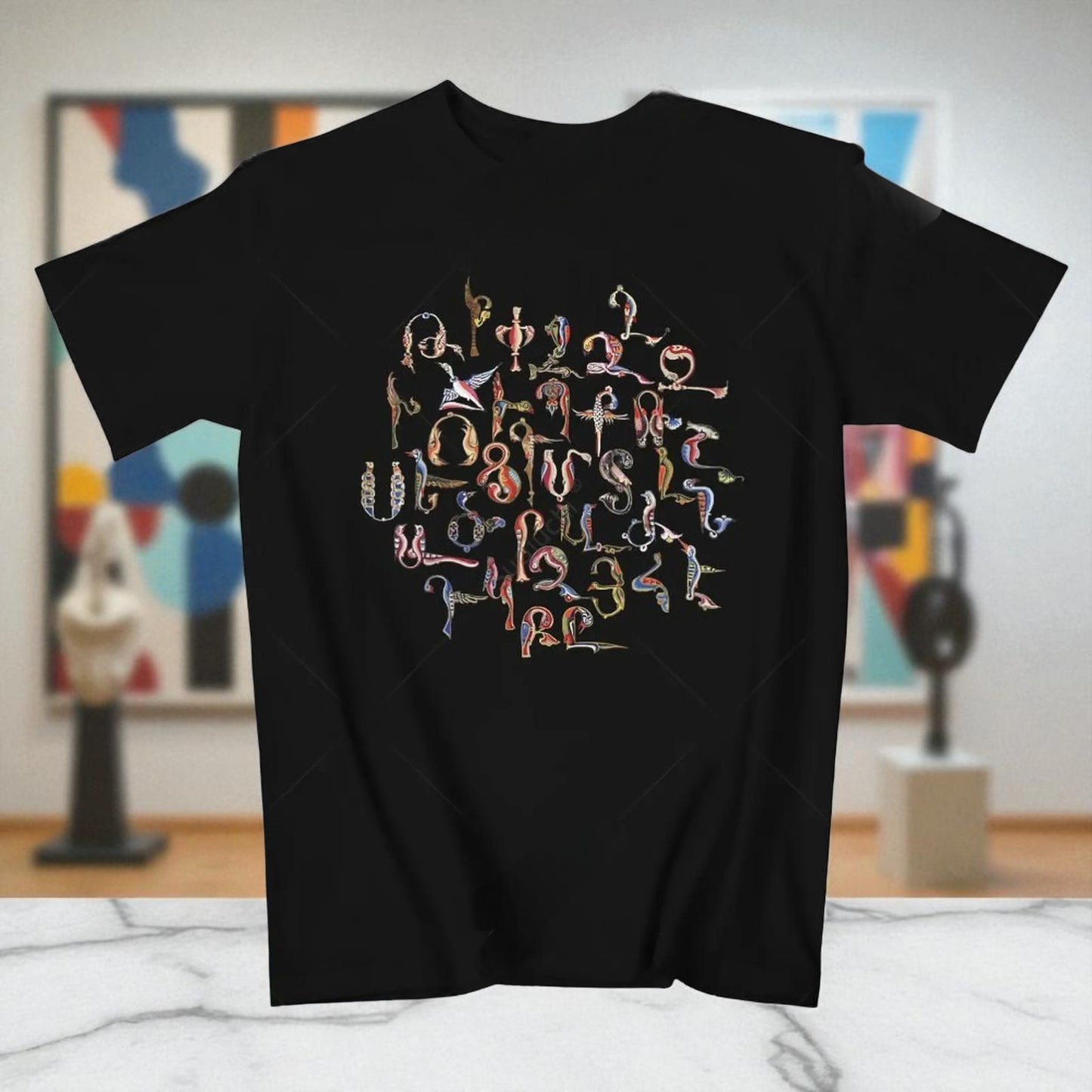 -  Armenian Alphabet T-Shirt – Unisex 100% Cotton Tee - Armboutique