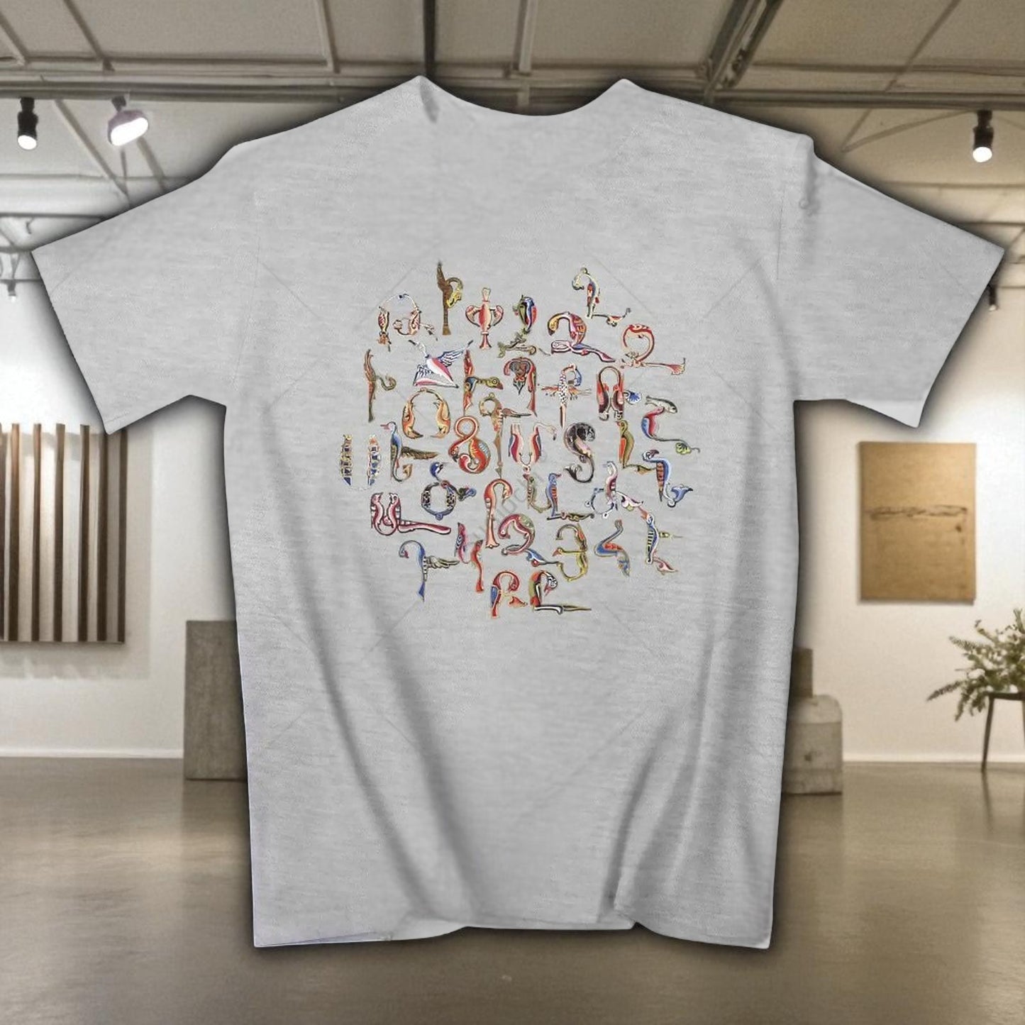 -  Armenian Alphabet T-Shirt – Unisex 100% Cotton Tee - Armboutique