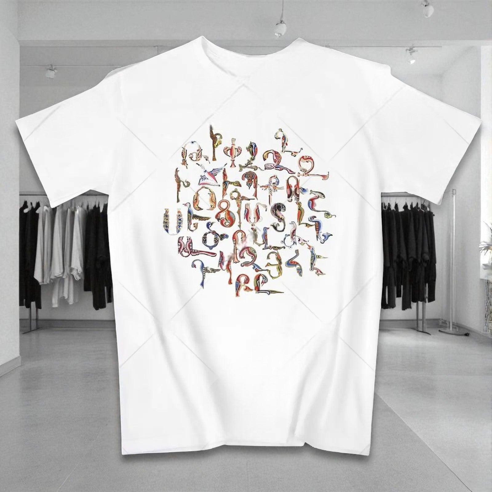 -  Armenian Alphabet T-Shirt – Unisex 100% Cotton Tee - Armboutique